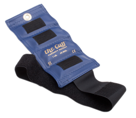 Picture of Fabrication Enterprises 10-0203 The Original Cuff Ankle And Wrist Weight - 1 Lbs. - Blue