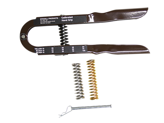 10-0813 Power Hand Grip - Deluxe - 3-Spring Variable Tension