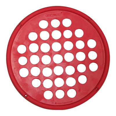 10-0862 Cando Hand Exercise Web - Low Powder - 7 in. Diameter- Red - Light