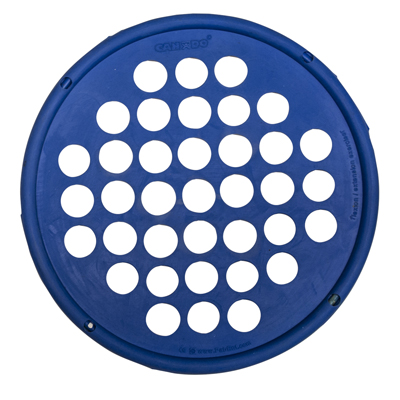 10-0864 Cando Hand Exercise Web - Low Powder - 7 in. Diameter- Blue - Heavy