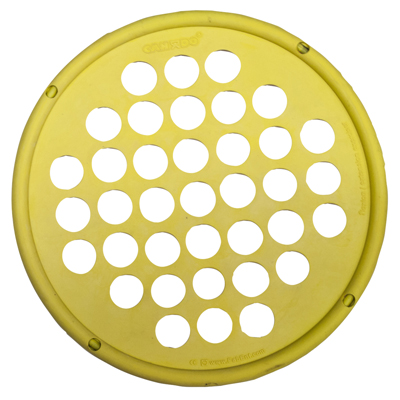 10-0881 Cando Hand Exercise Web - Latex Free - 7 in. Diameter- Yellow - X-Light