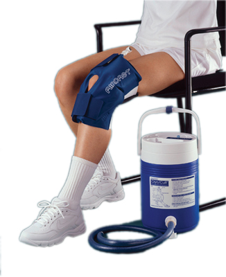 Picture of Fabrication Enterprises 11-1574 Knee Cuff Only - Large - For Aircast Cryocuff System