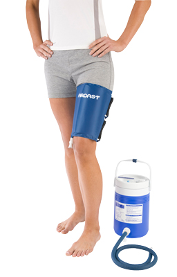 Picture of Fabrication Enterprises 11-1582 Thigh Cuff Only - Xl - For Aircast Cryocuff System