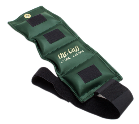 Picture of Fabrication Enterprises 10-0204 The Original Cuff Ankle And Wrist Weight - 1.5 Lbs. - Olive