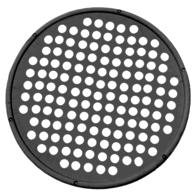 10-0855 Cando Hand Exercise Web - Low Powder - 14 in. Diameter- Black - X-Heavy