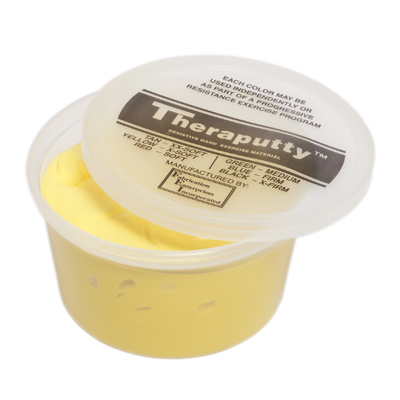 Cando Theraputty Exercise Material- Yellow - X-Soft