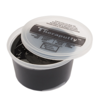 Cando Theraputty Exercise Material- Black - X-Firm