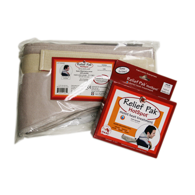 Picture of Fabrication Enterprises 11-1301 Relief Pak Hotspot Moist Heat Pack And Cover Set