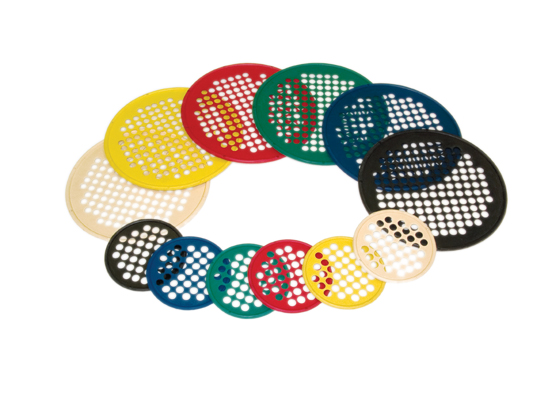 10-0866 Cando Hand Exercise Web - Low Powder- 7 in. Diameter - 6-Piece