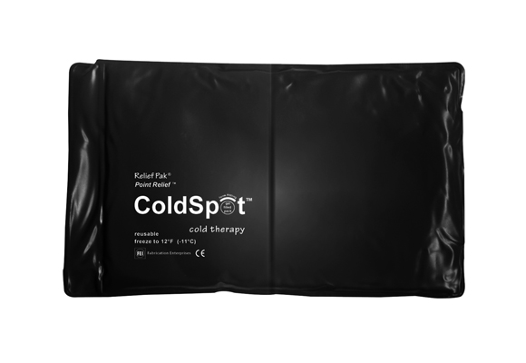 Picture of Fabrication Enterprises 11-1253 Relief Pak Coldspot Black Urethane Pack- 7 x 11 in.