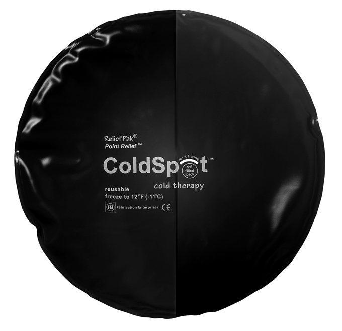 Picture of Fabrication Enterprises 11-1257 Relief Pak Coldspot Black Urethane Pack- 10 in.