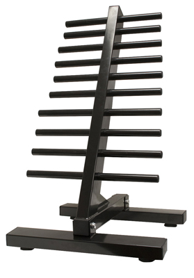 CanDo Dumbbell Floor Rack, Holds 20 Dumbbells, 20"L x 20"W x 28"H