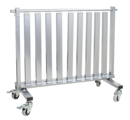 CanDo Mobile Studio Dumbbell Rack, 1100 lb. Capacity, 39"L x 19"W x 33"H