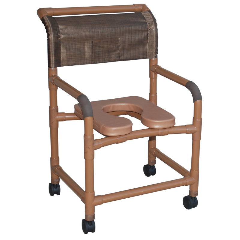 Woodtone wide shower chair 22 in.