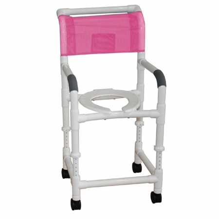 Picture of MJM International 118-3TW-ADJ Adjustable height Shower Chair 18 in.