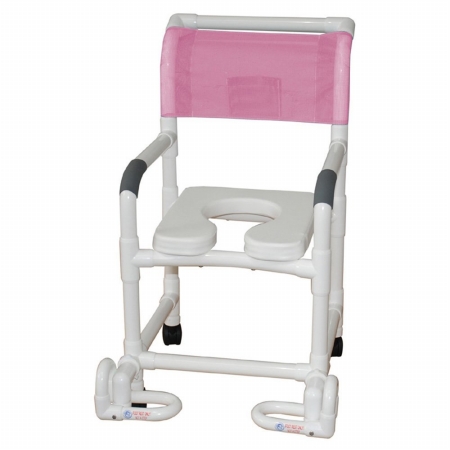 Picture of MJM International 118-3TW-SSDE-IF Shower Chair 18 in.
