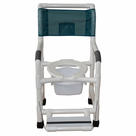 Picture of MJM International 118-3TW-FF-SQ-PAIL Shower Chair 18 in.