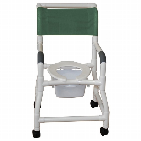 Picture of MJM International 118-3TW-FS-SQ-PAIL Shower Chair 18 in.