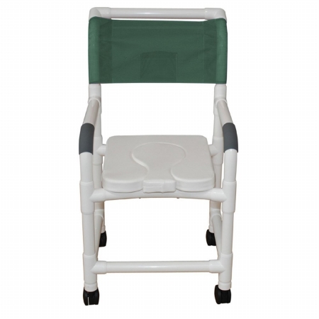 Picture of MJM International 118-3TW-SSDD Shower Chair 18 in.