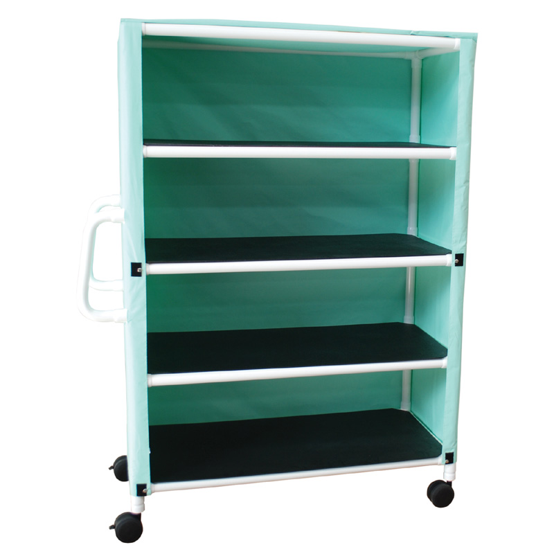 345-4C-4 4-Shelf Linen Cart