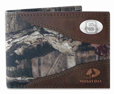 Picture of ZeppelinProducts NCS-IWNT1-MOS NC State Passcase Nylon Mossy Oak Wallet