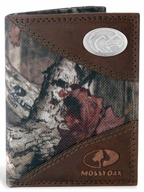 Picture of ZeppelinProducts SMS-IWNT2-MOS Southern Miss Trifold Nylon Mossy Oak Wallet