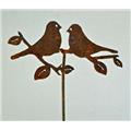 Elegant Garden Design ELEGANTP410 Love Birds Pick - Set Of 3 Elegant Garden Design ELEGANTP410 Love Birds Pick - Set Of 3