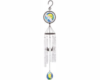 Picture of Carson Home Accents CHA60376 Amazing Grace 35 In. Stained Glass Sonnet Wind Chime