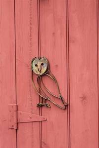 Picture of Ancient Graffiti ANCIENTAG10242 Barn Owl Wall Mount