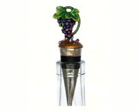 Picture of Vintage Concepts VCBSGVP Bottle Stopper Grape Vine Hand Painted