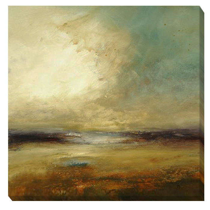Picture of Artistic Home Gallery 2020300G New Land Canvas Giclee Artwork - 20 in.