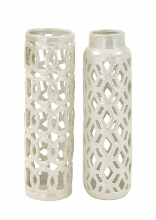 Picture of Benzara 93655 Adorable and Artistic Ceramic Vase 2 Assorted