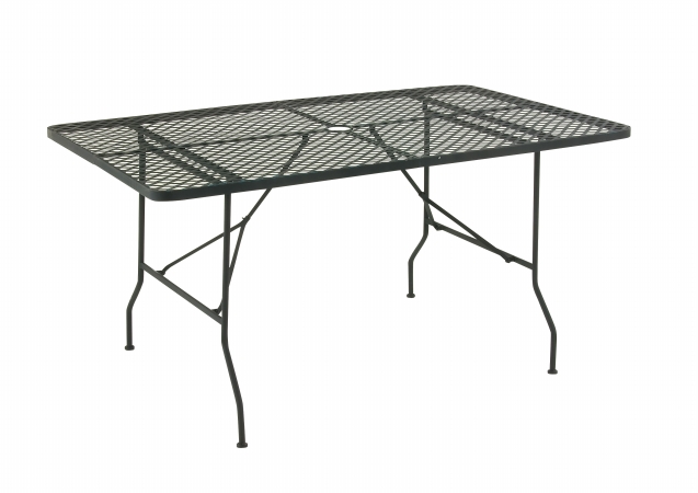 A nation 29053 Elegant Metal Folding Outdoor Table