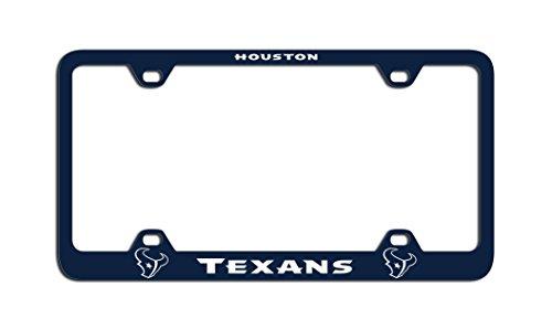 Picture of Fremont Die 91963 Houston Texans Laser License Plate Frame