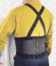 Fla 70-1101LBLK Safe-T-Lift LX Working Back Support44; Black44; Extra Large