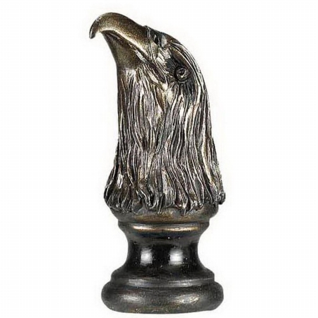 Picture of Cal Lighting FA-5021A Eagle Resin Lamp Finial&#44; Brown