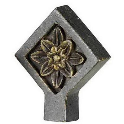 Picture of Cal Lighting FA-5043A Square Resin Lamp Finial&#44; Brown