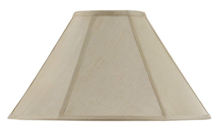 Picture of Cal Lighting SH-8101-15-CM 15 in. Vertical Piped Basic Coolie Shade- Champagne