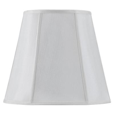 Picture of Cal Lighting SH-8101-17-WH 17 in. Vertical Piped Basic Coolie Shade- White