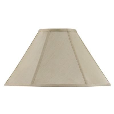 Picture of Cal Lighting SH-8101-21-CM 21 in. Vertical Piped Basic Coolie Shade- Champagne