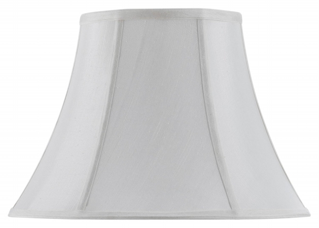 Picture of Cal Lighting SH-8104-12-WH 12 in. Vertical Piped Basic Bell Shade- White