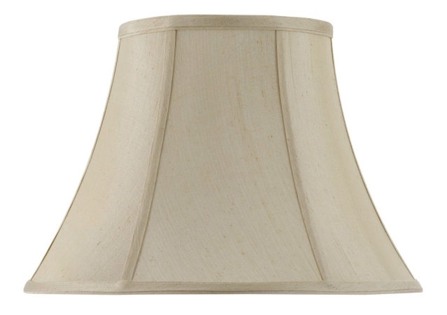 Picture of Cal Lighting SH-8104-14-CM 14 in. Vertical Piped Basic Bell Shade- Champagne