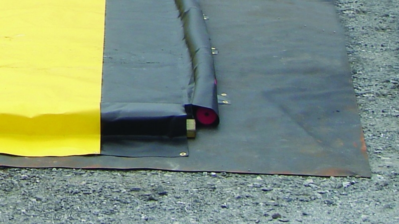 Justrite Manufacturing 28344 Ground Mat, 6 x 10 ft.