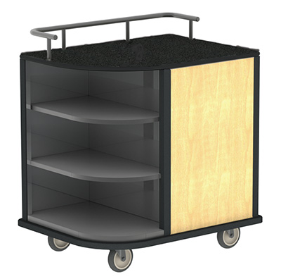Hydration Cart Self-Serve Stainless Steel
