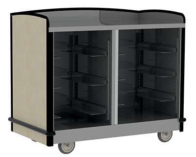 Picture of Lakeside 8704 Hydration Cart Full-Serve Stainless Steel