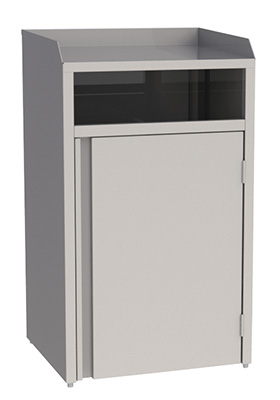 Waste And Recyling Stations Stainless Steel