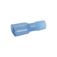 Morris 11985 Nylon Fully Insulated Double Crimp Male Disconnect, 16-14 AWG, 0.032 x 0.187