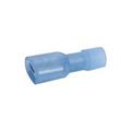 Morris 11985 Nylon Fully Insulated Double Crimp Male Disconnect, 16-14 AWG, 0.032 x 0.187 Morris 11985 Nylon Fully Insulated Double Crimp Male Disconnect, 16-14 AWG, 0.032 x 0.187