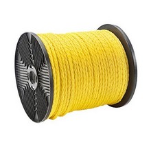 Morris 31912 Twisted Polypropylene Pull Rope, 0.25 in. x 600 ft.