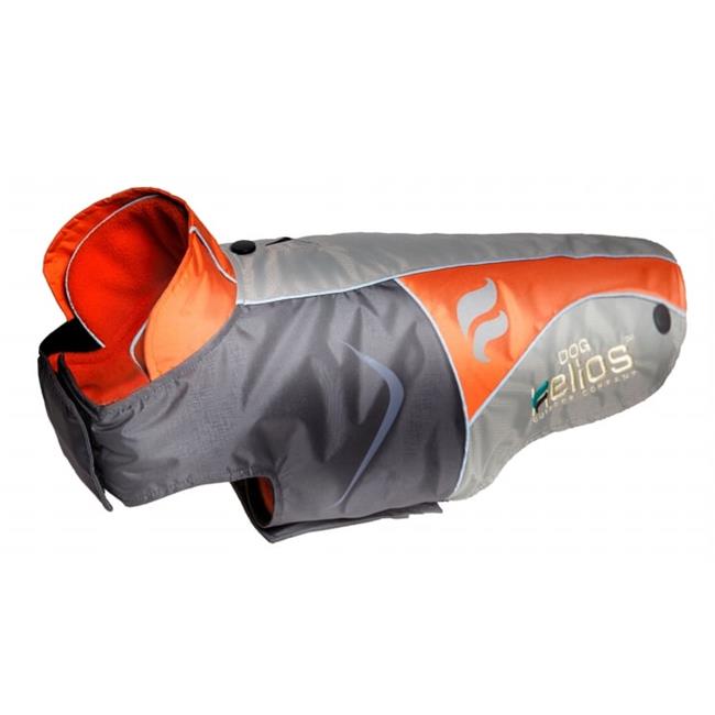 Pet Life JKHLORSM Helios Lotus-Rusher Waterproof 2-in-1 Convertible Dog Jacke...